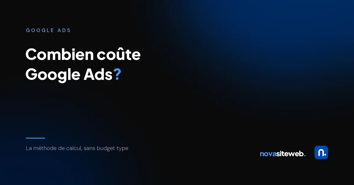 Combien coûte Google Ads ? La méthode pour calculer votre budget