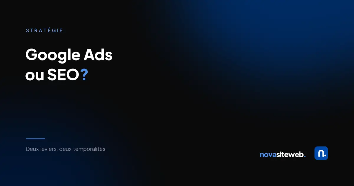 Google Ads ou SEO : que choisir pour une entreprise locale ?